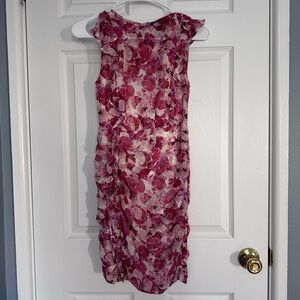 Express Pink Floral Dress